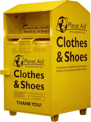 clothes donation metal box|yellow box donation near me.